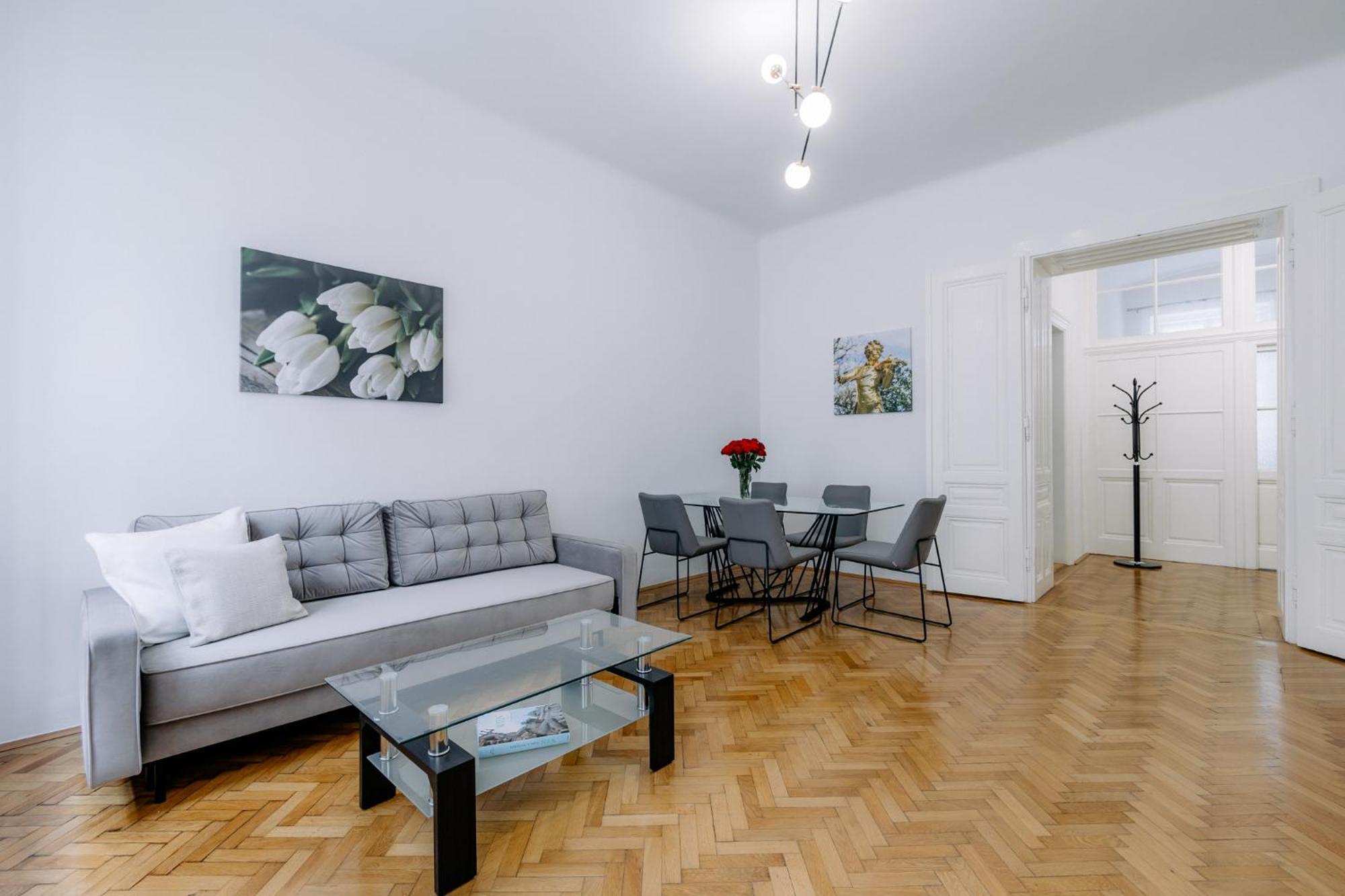 Elegant Vienna Apartment Eksteriør bilde